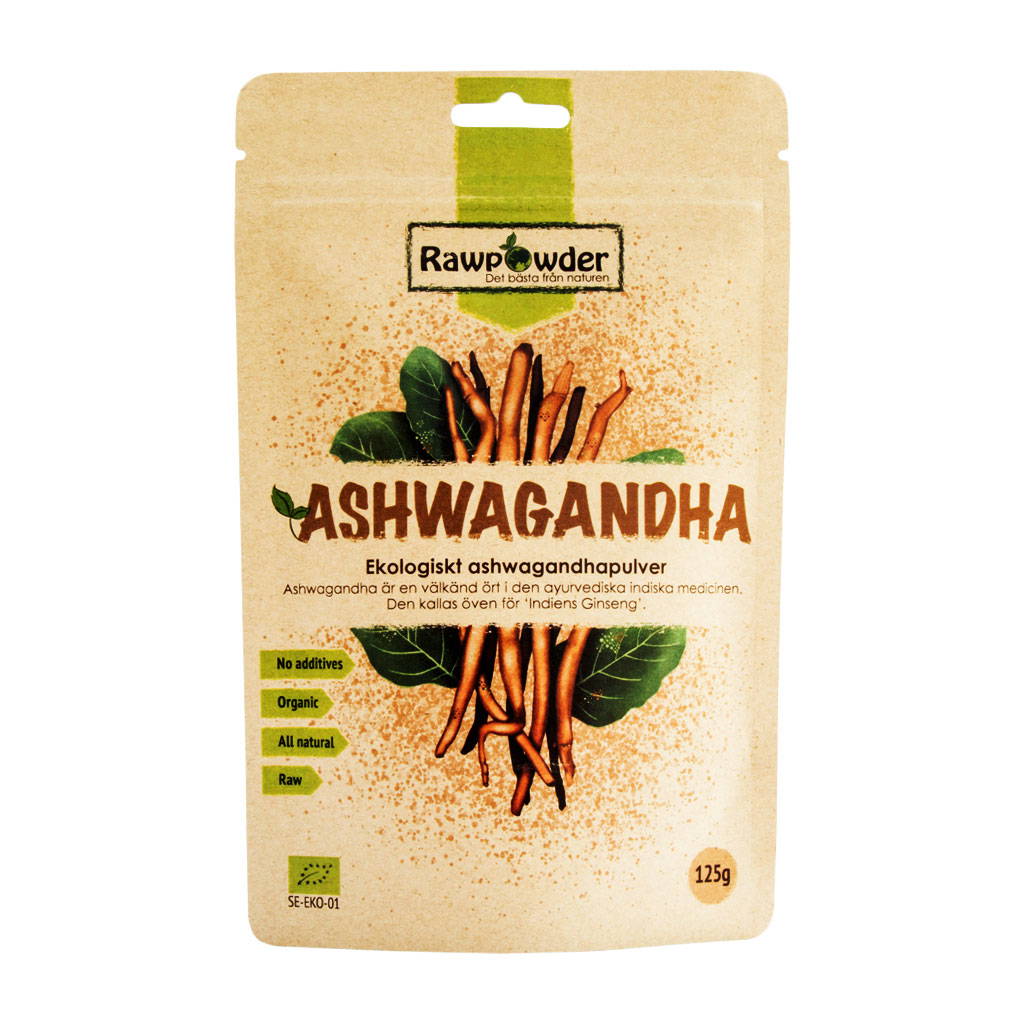 Ashwagandha, 125g powder organic