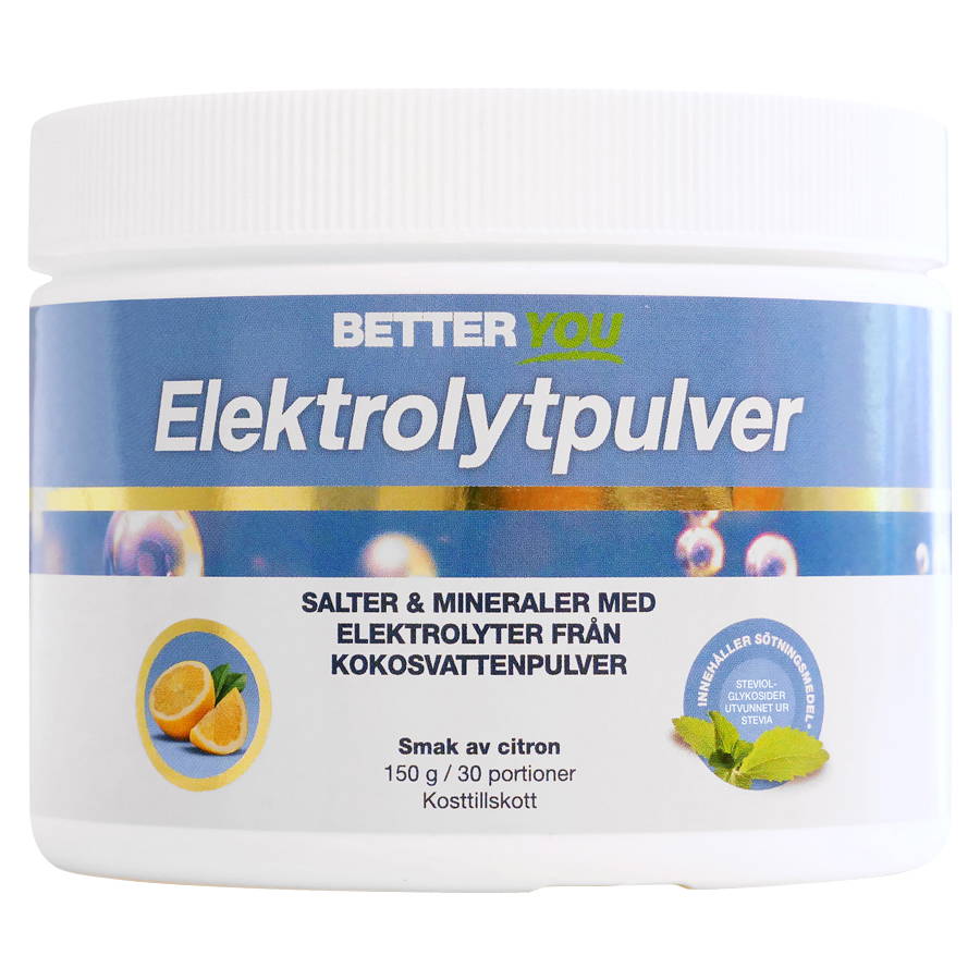 Better You - Electrolyte Powder Lemon, 150g