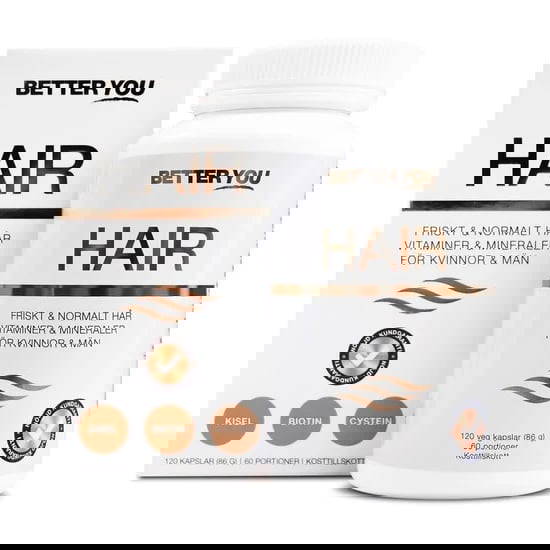 Better You Hair, 120 capsules