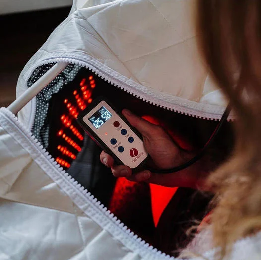 Therasage - Fullspektret Infrarød Badstue / Thera360 PLUS, Hvit