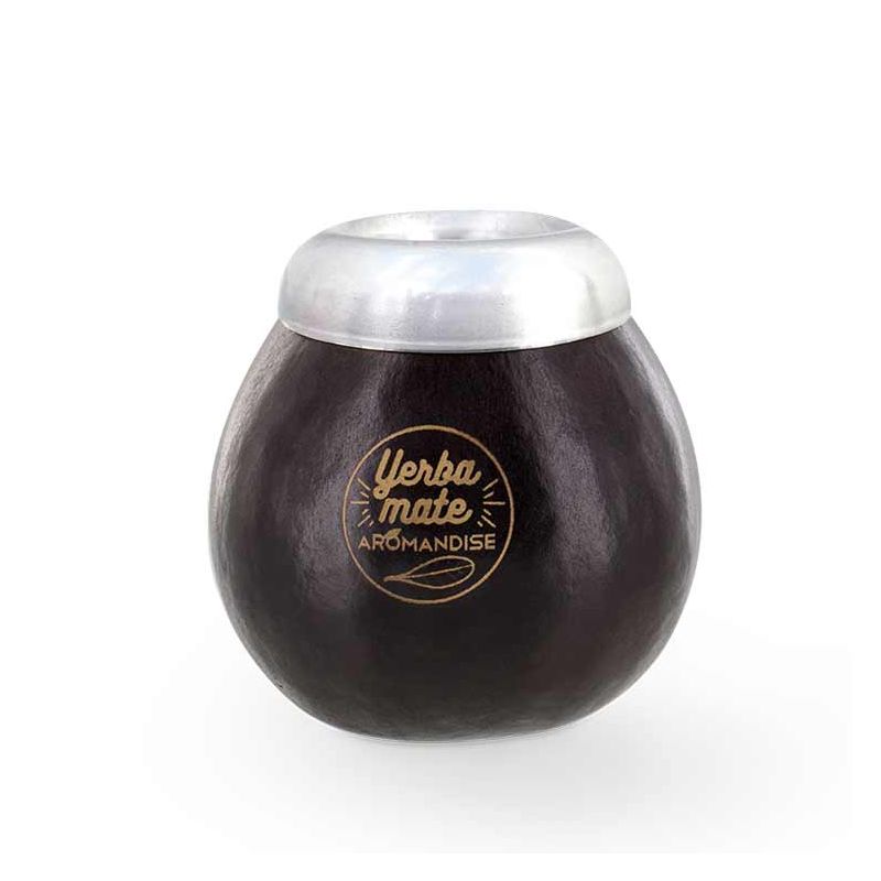 Calabash with Bombilla for Yerba Mate tea