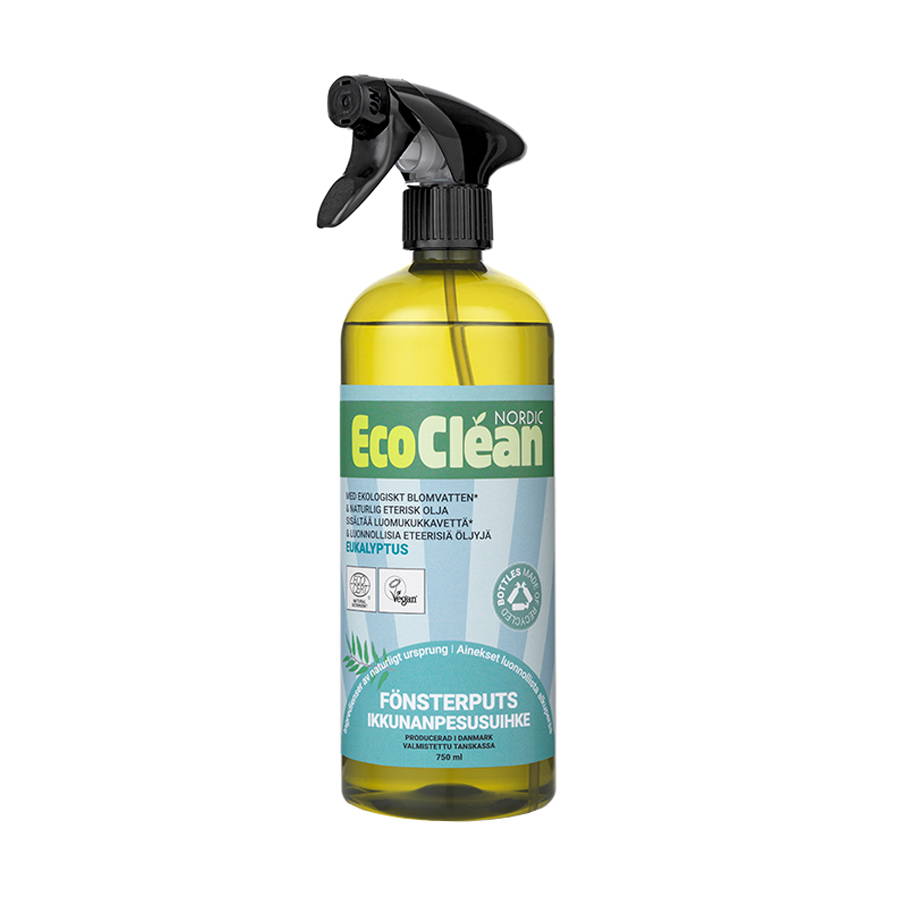 Window Cleaner Eucalyptus, 750 ml organic