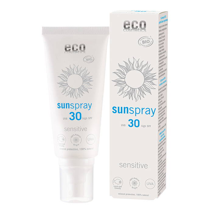 Solspray Sensitive SPF 30, 100 ml ekologisk