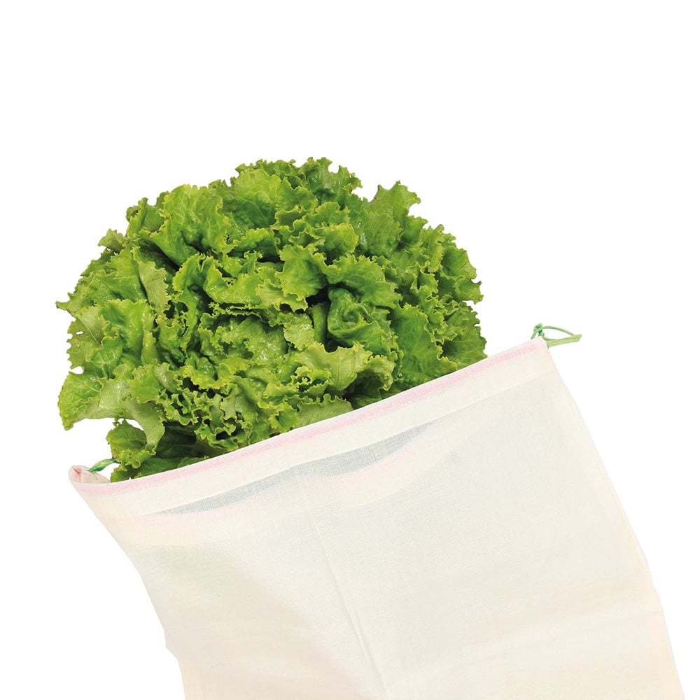 Ah! Table! - Organic Drawstring Fabric Bag Extra Large