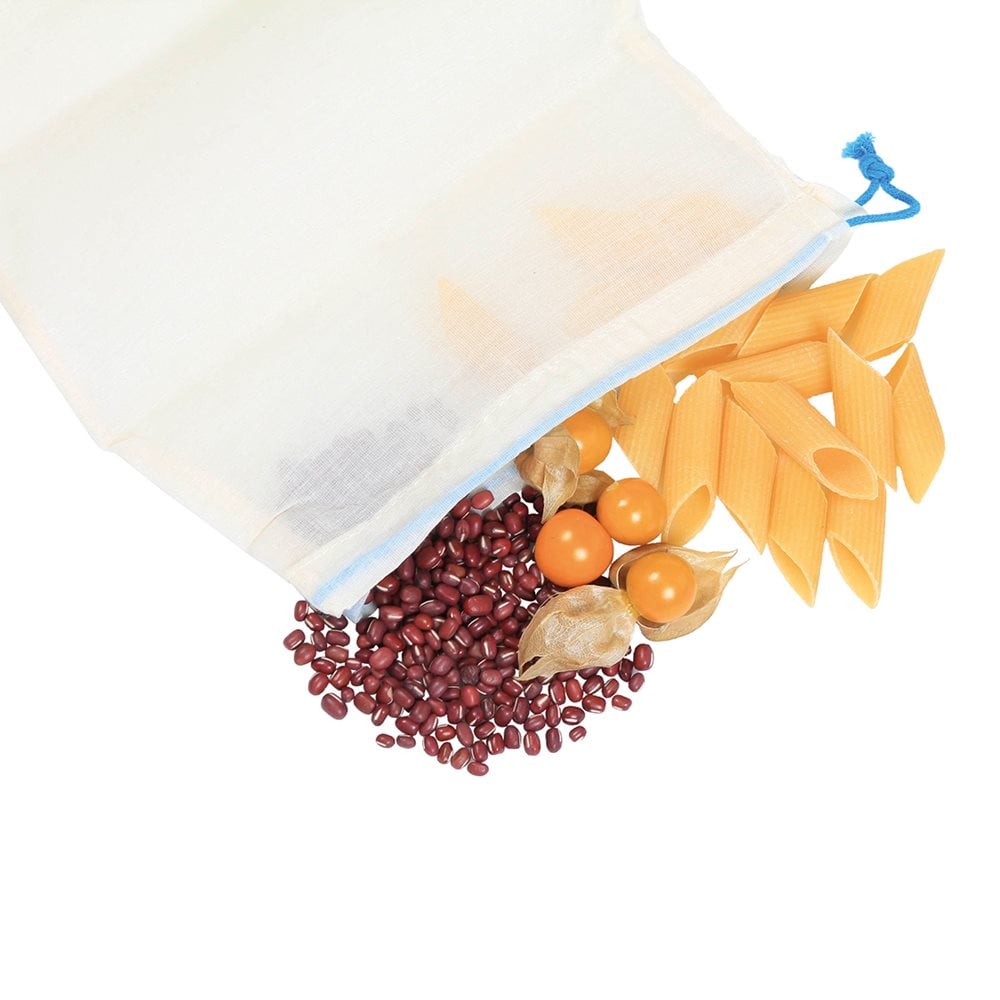 Ah! Table! - Organic Drawstring Fabric Bag Extra Small