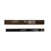 PuroBIO Cosmetics - Fillbrow Brush Pen Eyebrow Pencil 04 Soft Black