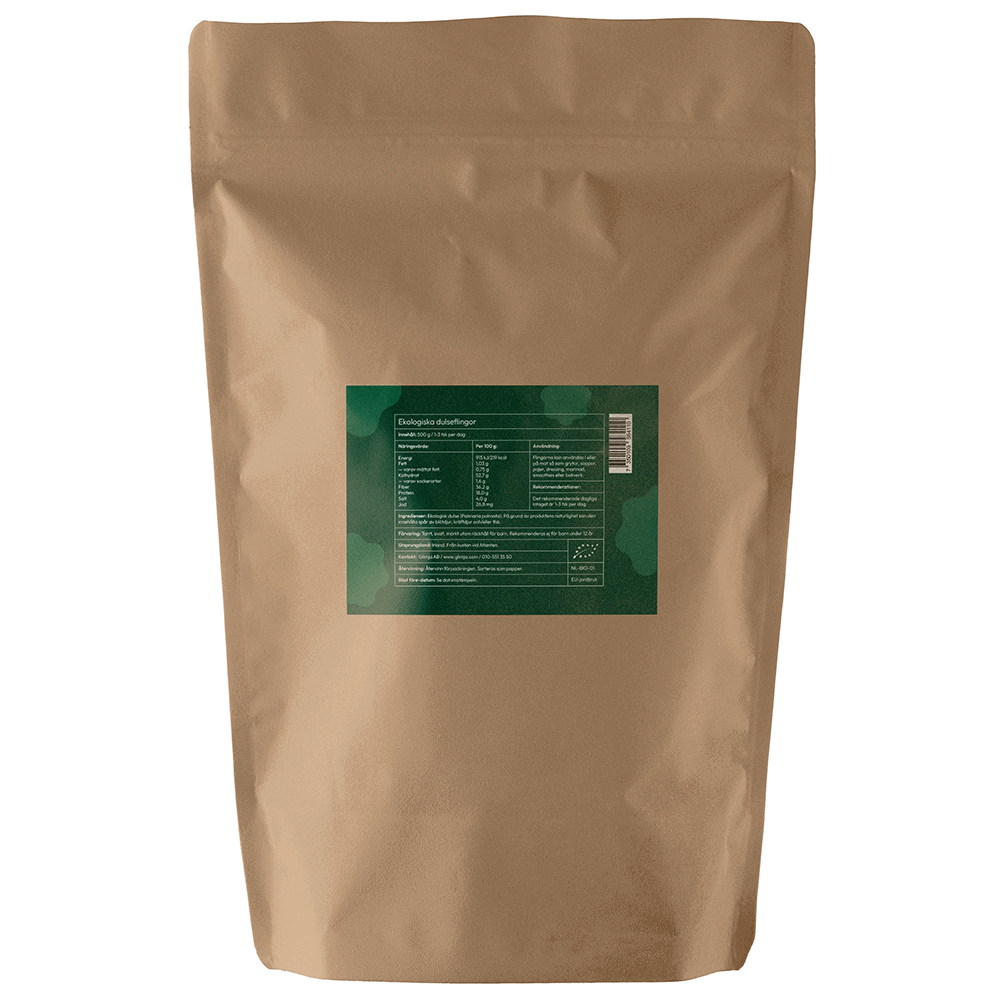 Glimja Ekologiska Dulse Flakes, 500g