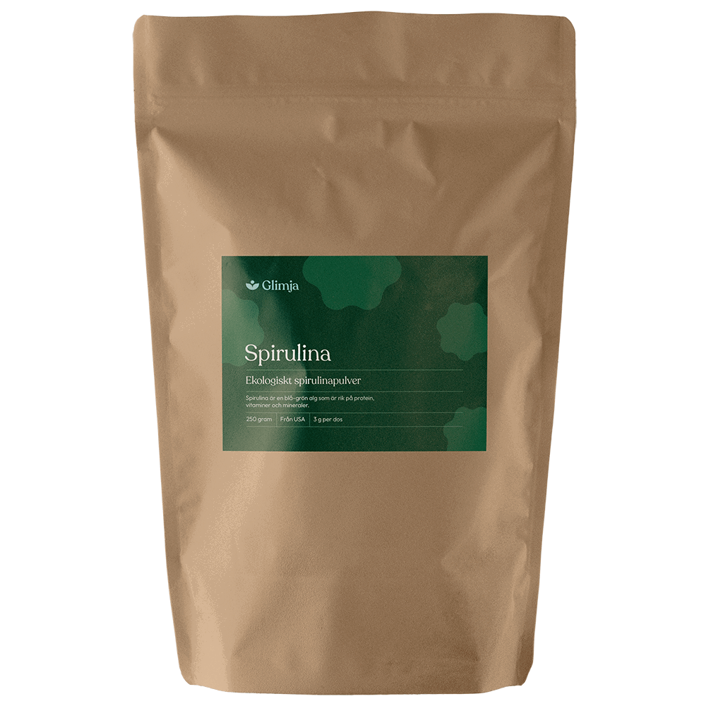 Glimja Spirulinapulver från USA, 250g