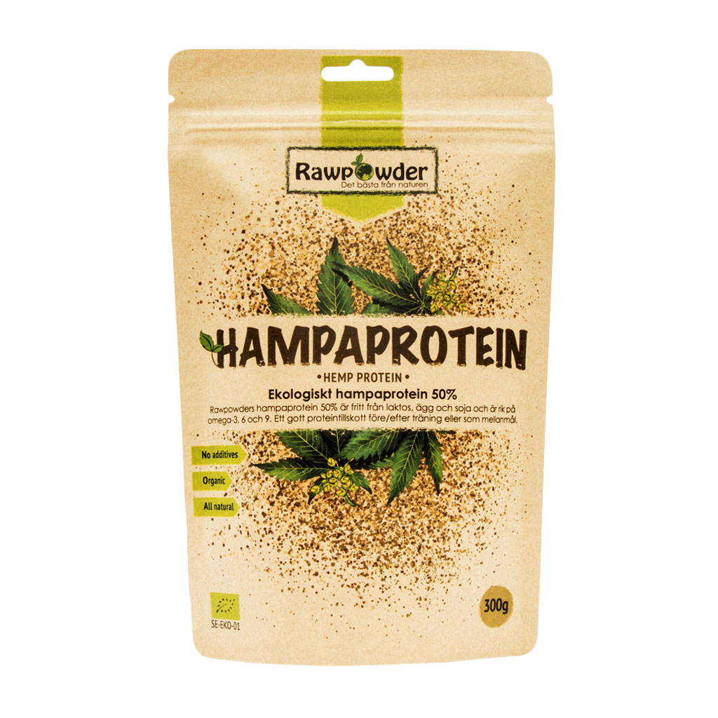 Hemp Protein 50%, 300g powder organic