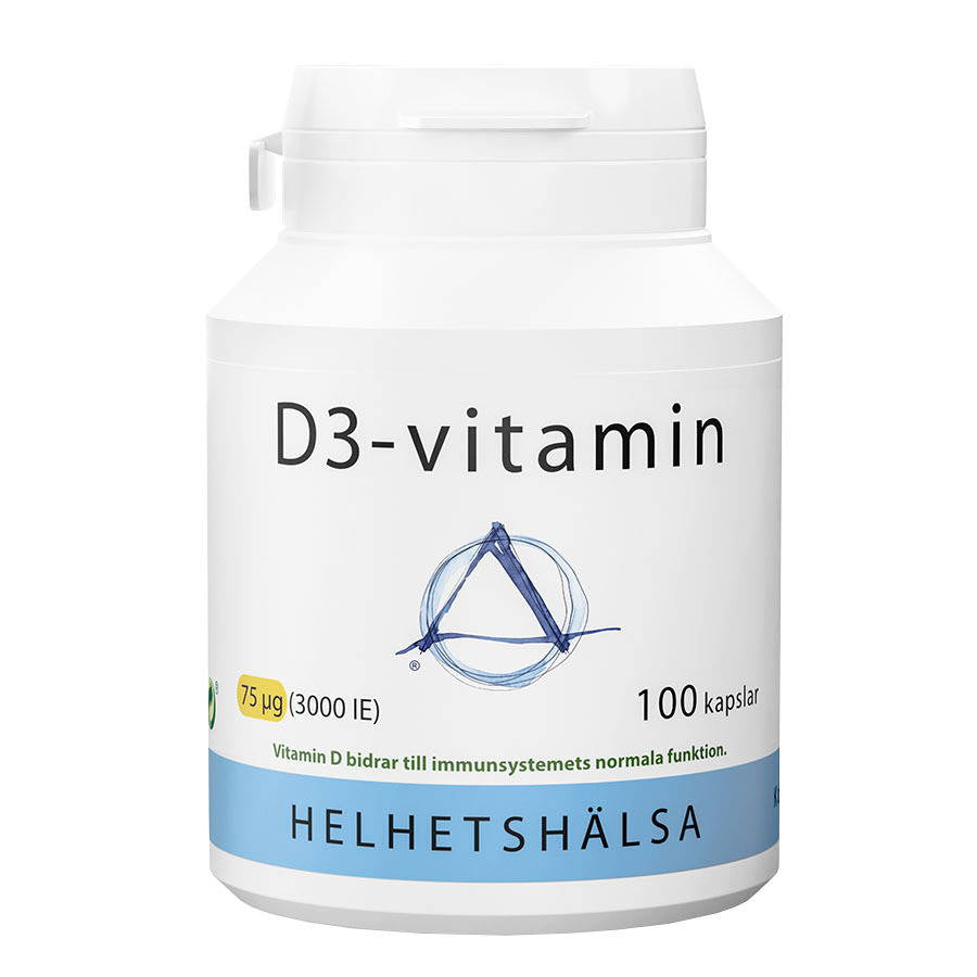 Vitamin D3 3000 IU, 100 capsules