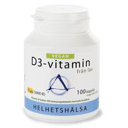Helhetshälsa Vegan Vitamin D3, 100 capsules