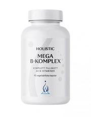 Holistic Mega B-Komplex, 90 kapslar