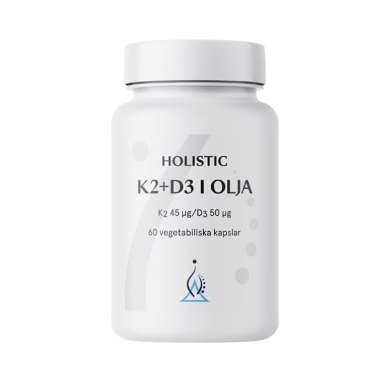 Holistic K2+D3, 60 capsules