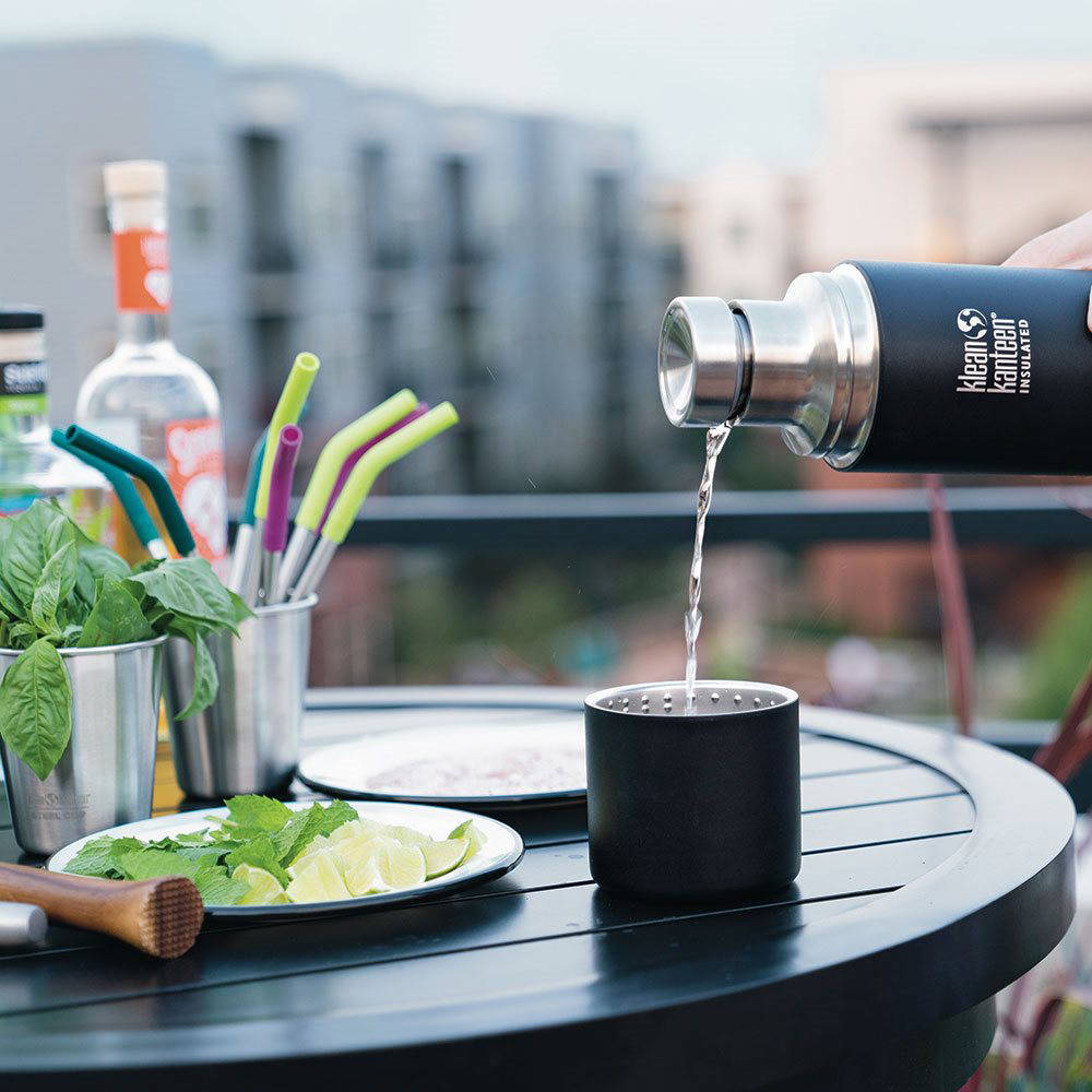 Klean Kanteen - Sugrör i Rostfritt Stål (8 mm), 4 st