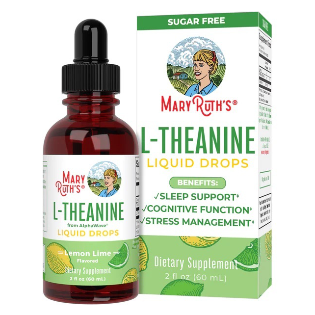 MaryRuth´s L-Theanin Liquid Drops, 60 ml