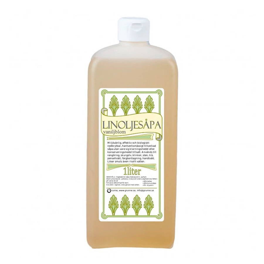Linseed Oil Soap Vanilla Blossom, 1l