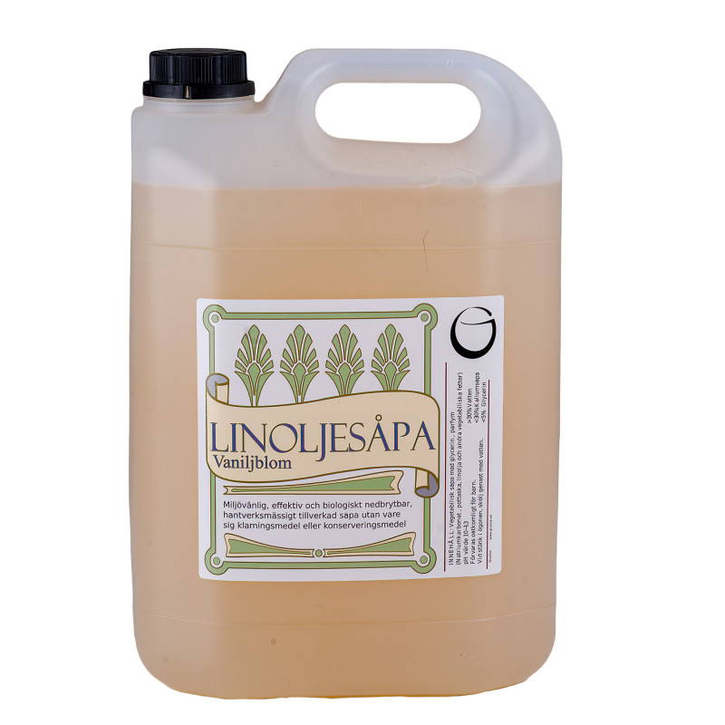Linseed Soap Vanilla Blossom, 5l