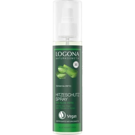 Logona - Aloe Vera Moisturizing Heat Protection Spray, 150 ml