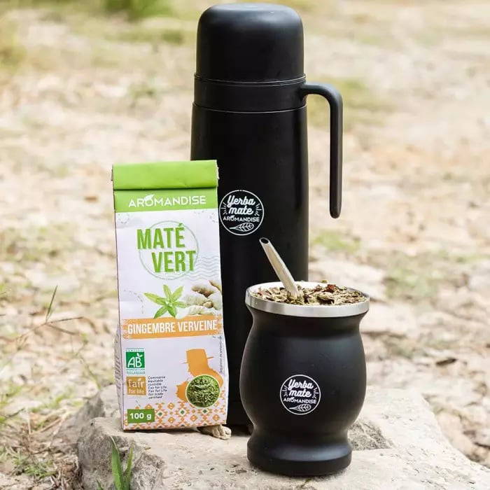 Økologisk & Fairtrade Yerba Mate Te med Ingefær & Verbena