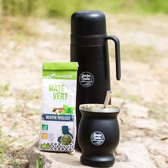 Ekologisk & Fairtrade Yerba Mate Te med Mynta & Lakrits