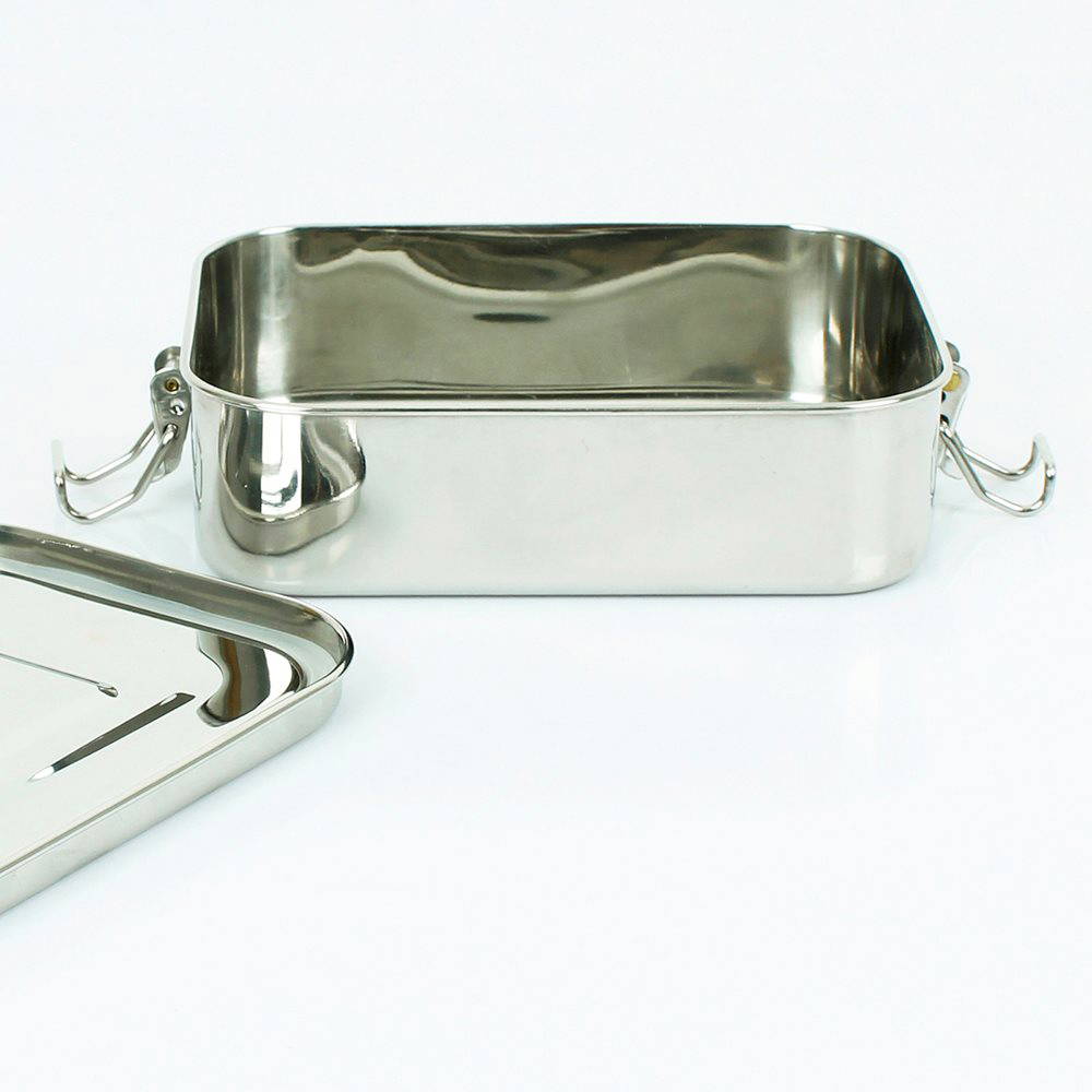 A Slice of Green - Lunchbox Stainless Steel Leakproof, 675 ml