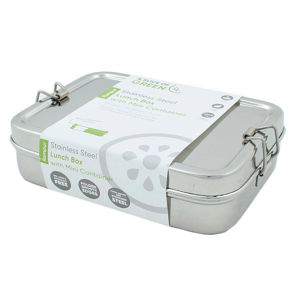 A Slice of Green - Lunchbox + Mini Lunchbox Stainless Steel