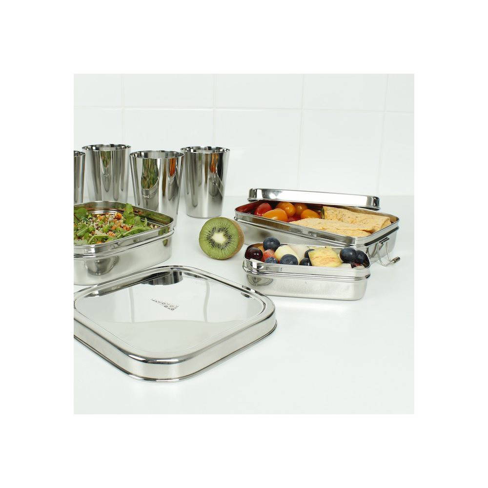 A Slice of Green - Lunchbox + Mini Lunchbox Stainless Steel