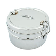 A Slice of Green - Lunchbox Stainless Steel Round Two Layers, 800 ml