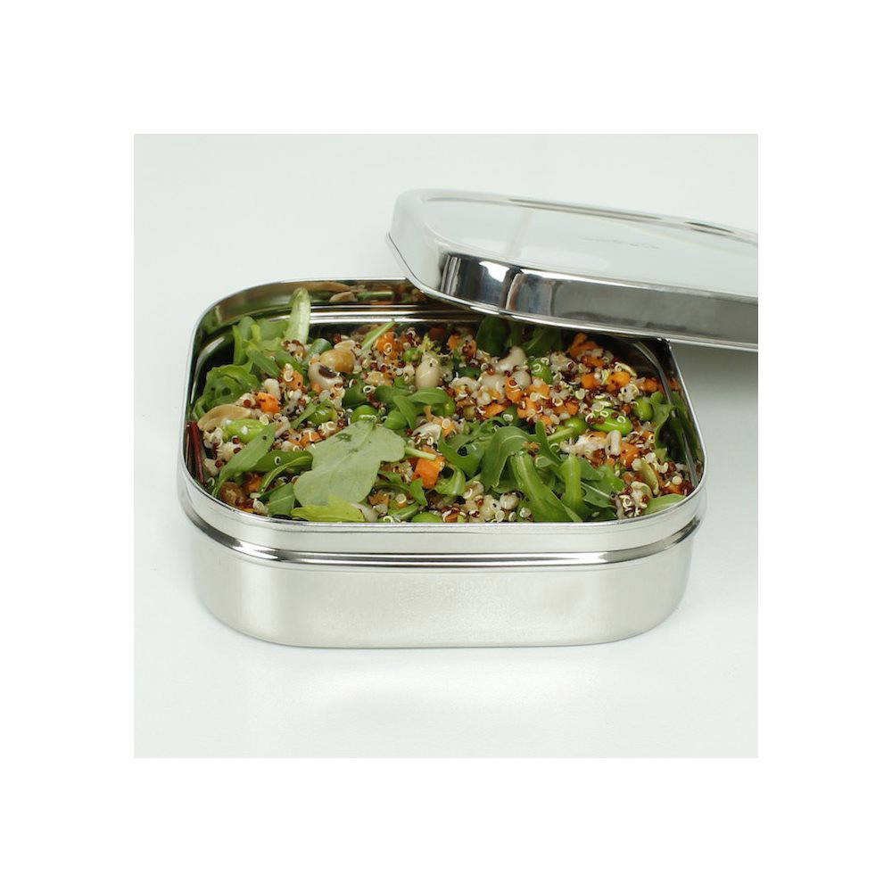 A Slice of Green - Matlåda Rostfritt Stål Stor Fyrkantig, 750 ml