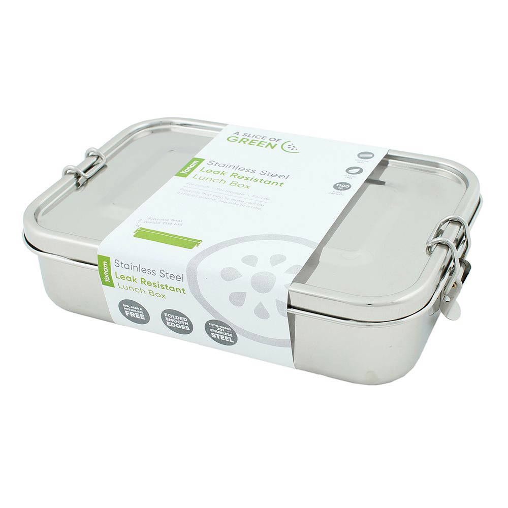 A Slice of Green - Lunchbox Stainless Steel, 1100 ml
