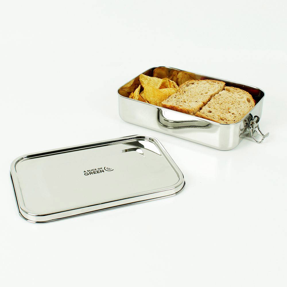 A Slice of Green - Lunchbox Stainless Steel, 1100 ml