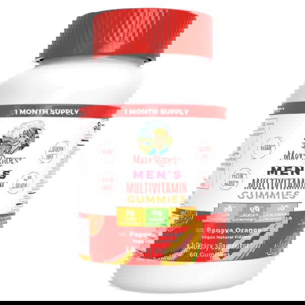 MaryRuth´s Men´s Multivitamin Gummies, Papaya & Orange