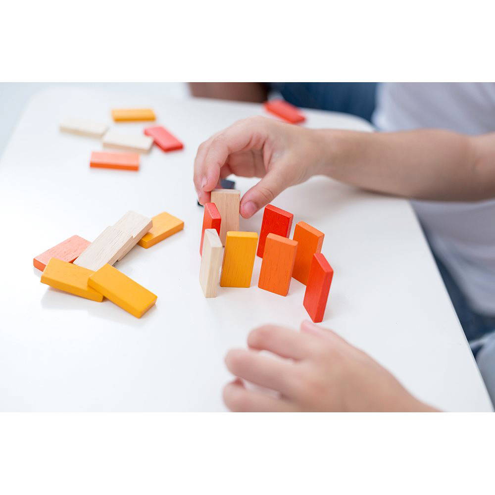 PlanToys - Mini Domino Game in Tin Box