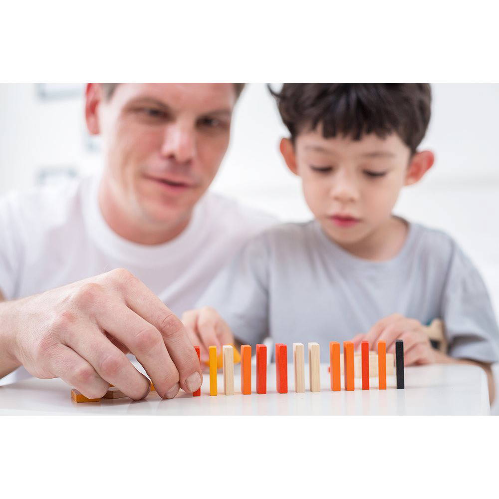 PlanToys - Mini Domino Game in Tin Box