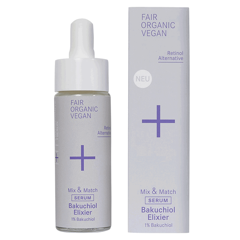 Elixir Alternative Mix & Match Bakuchiol Elixir 1% - Natural Retinol Alternative– Glimja