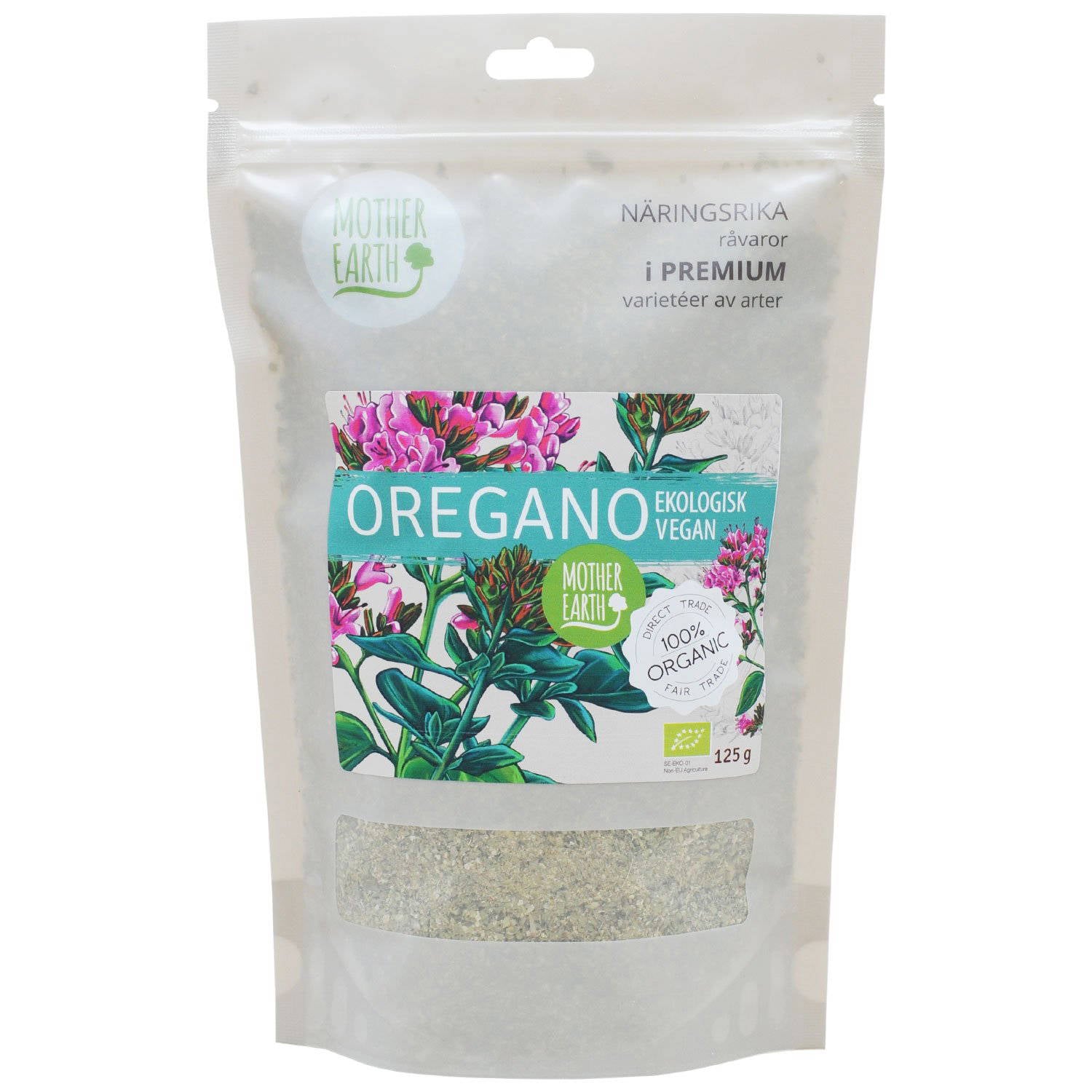 Organic Oregano 125 grams