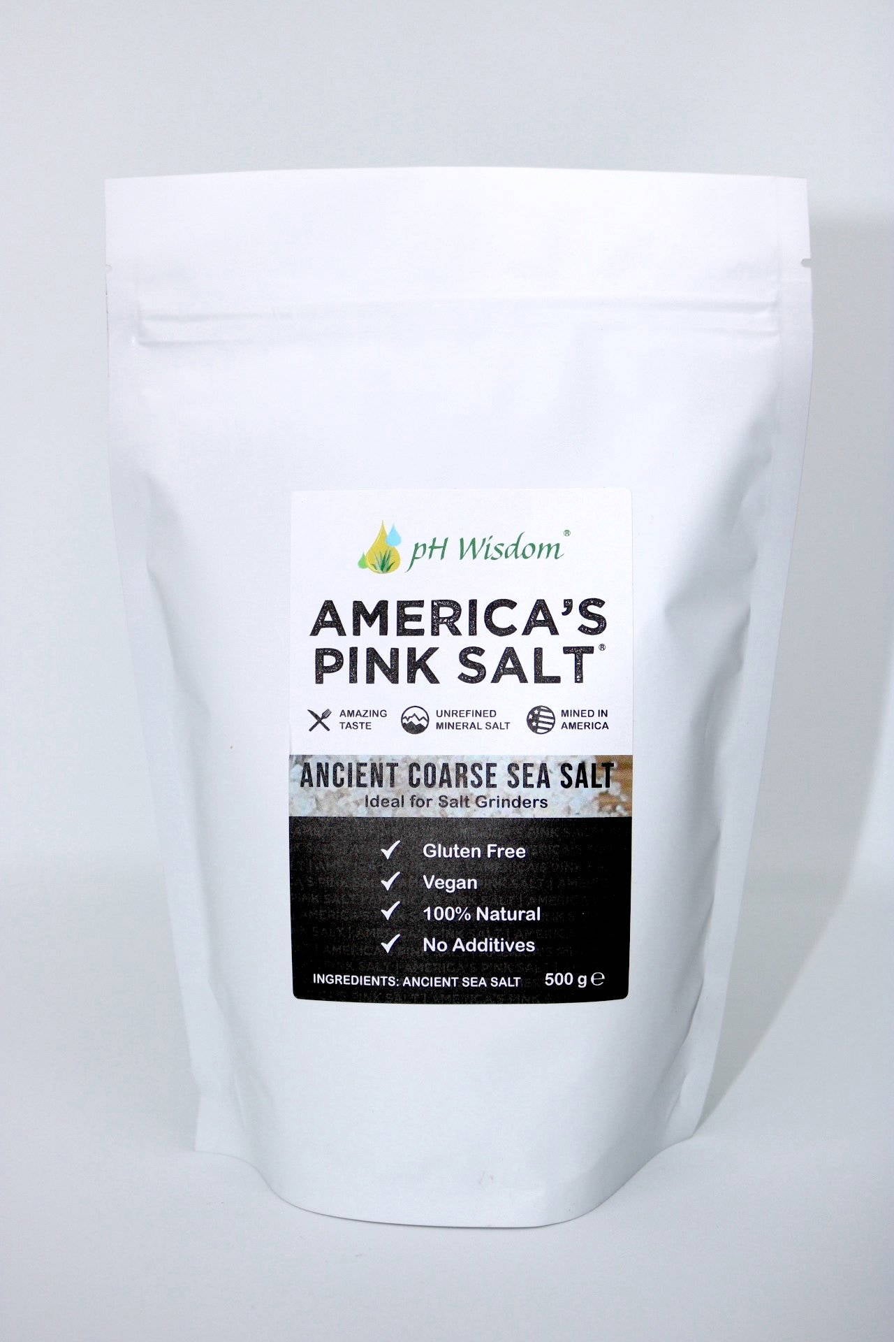 America's Pink Salt Coarse Ground 500 g