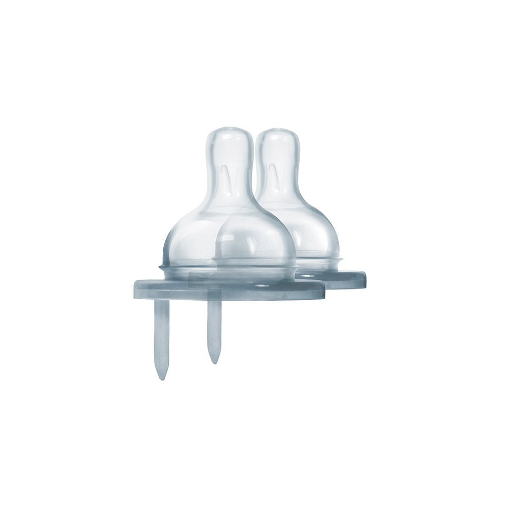 Pura - Y-cut Nipple in Medical Silicone for Porridge, 2-pack