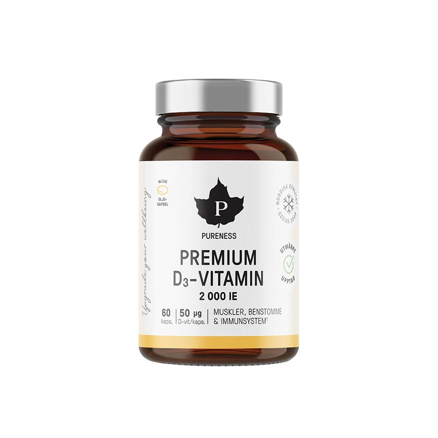 Premium Vitamin D, 60 capsules