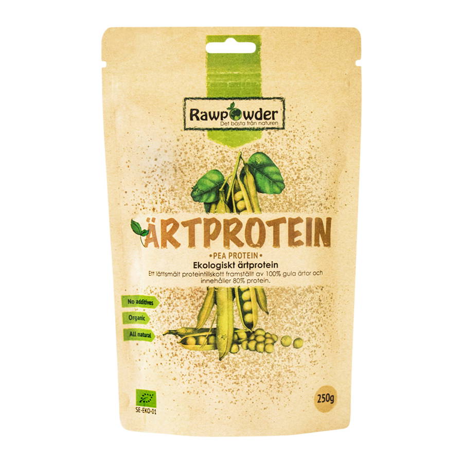 Pea protein, 250g organic