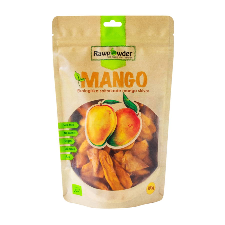 Mango Amelie sun-dried pieces, 300g organic