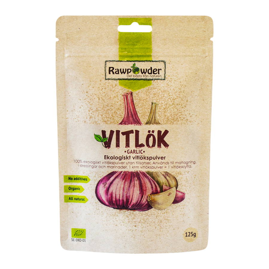 Garlic Powder, 125g organic
