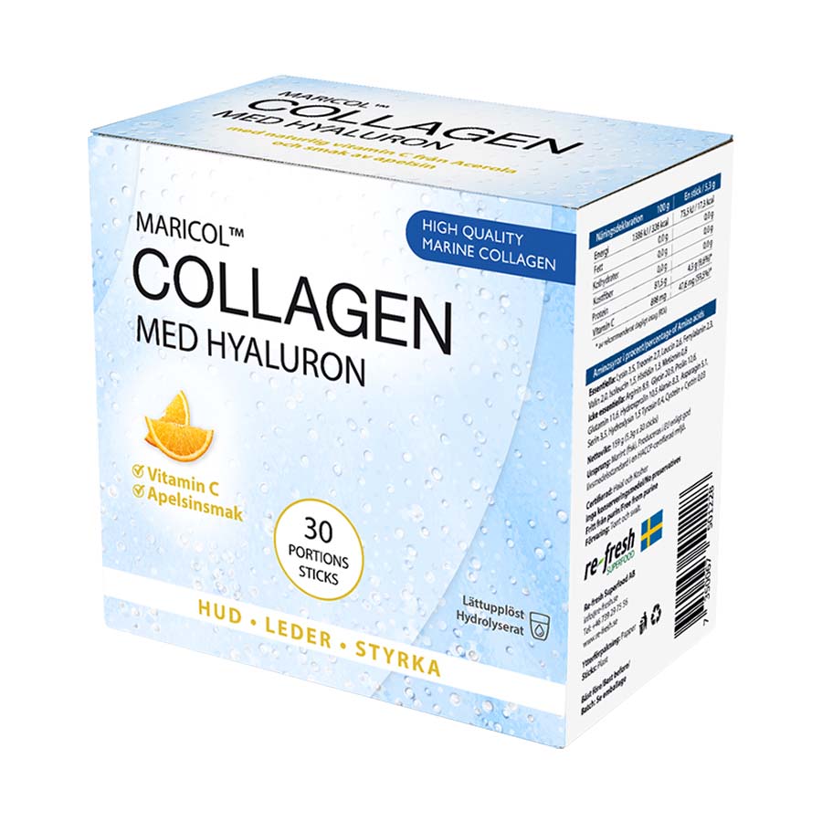 Collagen Hyaluron + C Box, 30 pcs