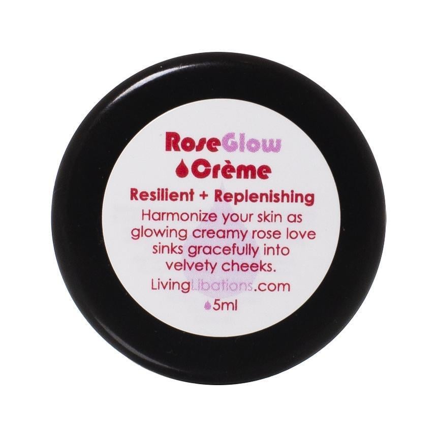Living Libations Rose Glow Crème 5 ml Sample