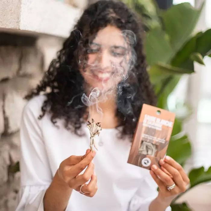 Vit Salvia från Kalifornien i box