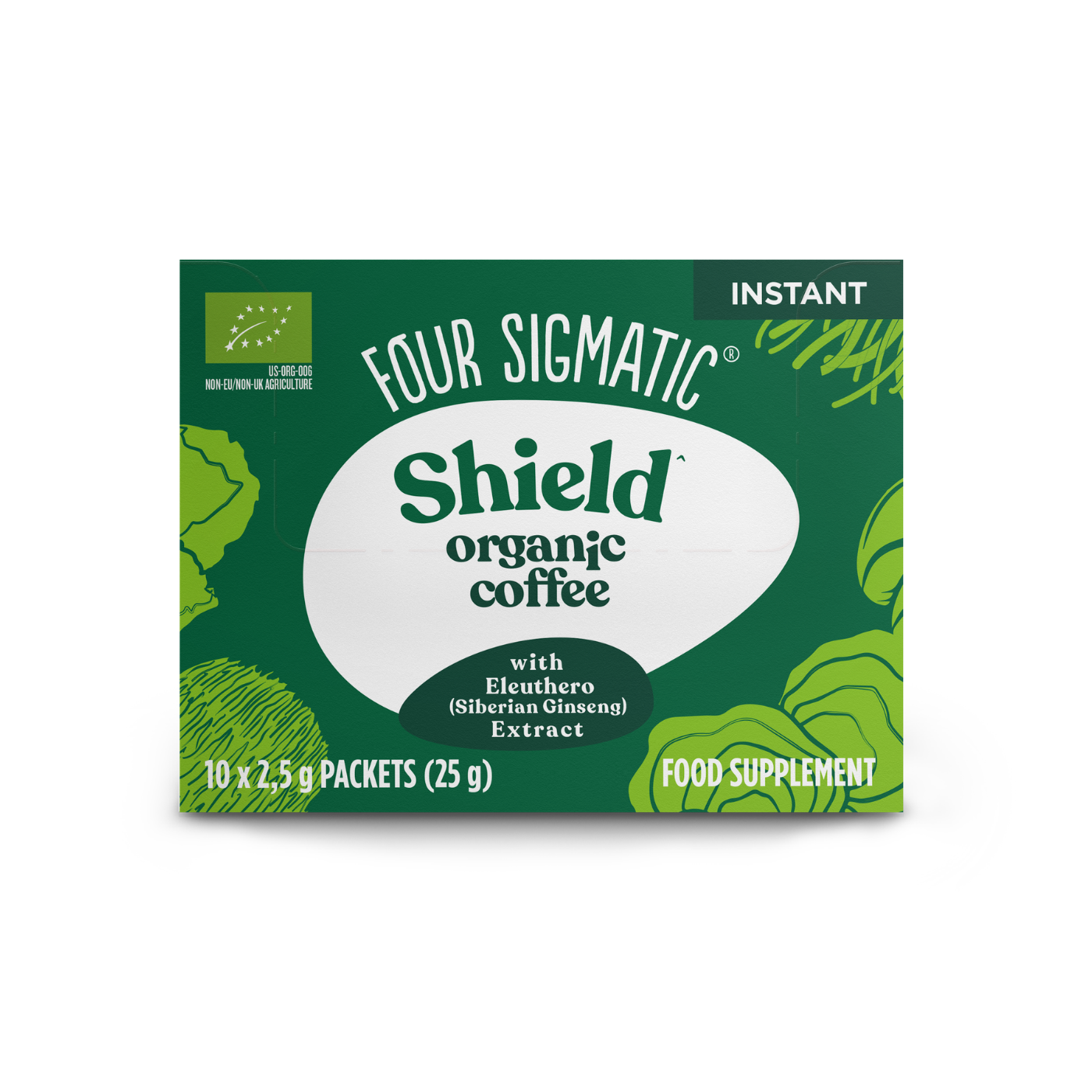 Instant Coffee Mix Cordyceps / Chaga, 10x2,5g