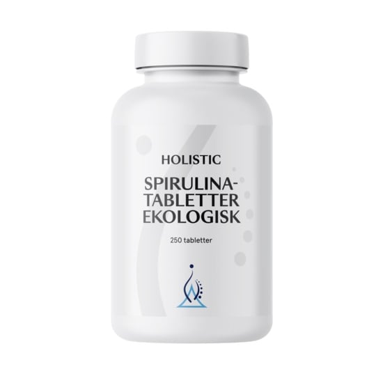 Holistic Ekologiska Spirulinatabletter, 250 tabletter