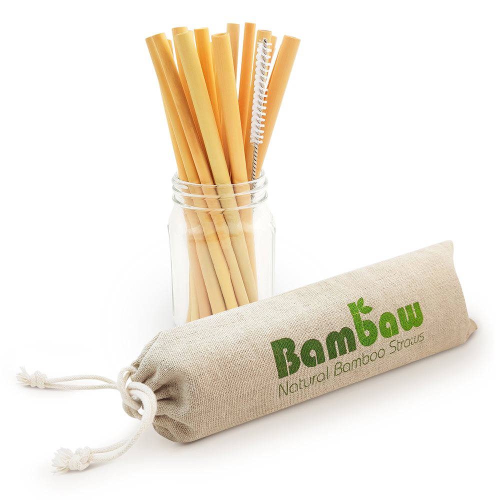 Bambaw - Straws in Organic Bamboo 22 cm