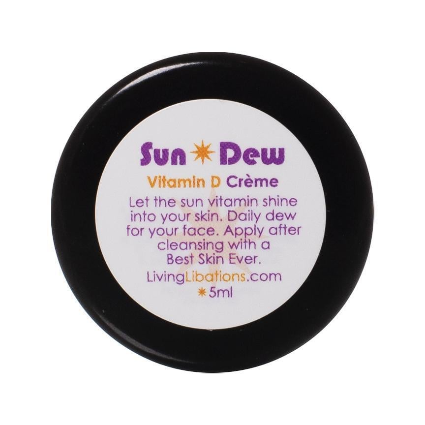 Living Libations Sun Dew Vitamin D Crème 5 ml Sample