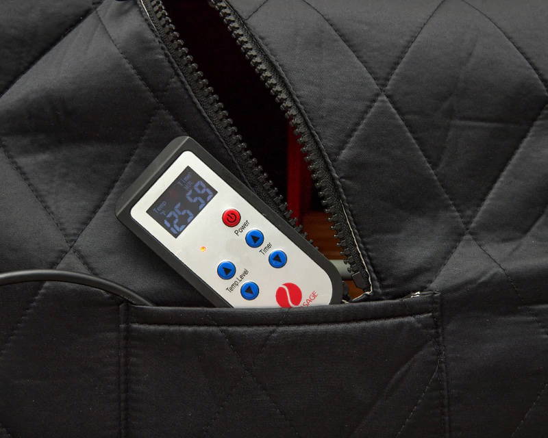 Therasage Fullspektrum Infraröd Bastu / Thera360 PLUS, Svart